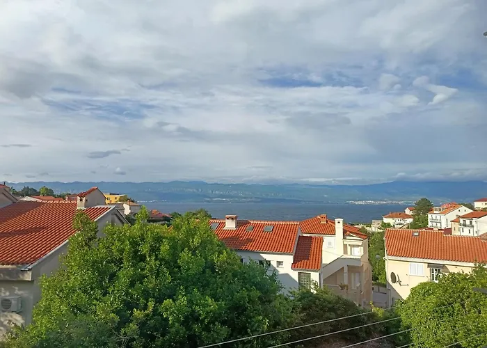 Island Bliss - 150 M From The Beach, With Sea View Lejlighed Vrbnik (Primorje-Gorski Kotar)