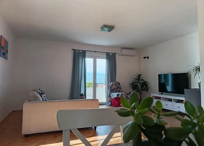 Island Bliss - 150 M From The Beach, With Sea View Lejlighed Vrbnik (Primorje-Gorski Kotar)